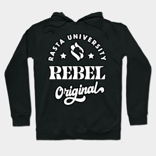 Rasta University Rebel Original Reggae Hoodie